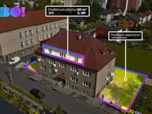 Prodej bytu 2+1, Jablunkov, Školní, 60 m2