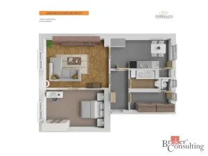 Prodej bytu 2+1, Strakonice - Strakonice I, Tržní, 62 m2