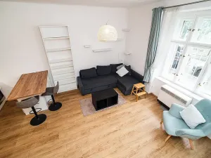 Pronájem bytu 1+kk, Praha - Žižkov, Fibichova, 32 m2