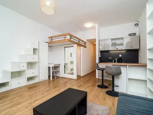 Pronájem bytu 1+kk, Praha - Žižkov, Fibichova, 32 m2