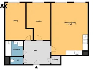 Pronájem bytu 3+kk, Praha - Libeň, Kovanecká, 76 m2