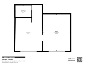 Pronájem bytu 1+1, Chomutov, Jirkovská, 35 m2