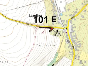Dražba lesa, Lazníčky, 673 m2