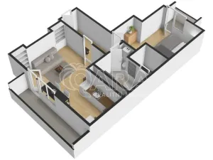 Pronájem bytu 2+kk, Praha - Bubeneč, Ve struhách, 45 m2