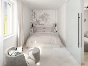 Prodej bytu 2+kk, Milovice, Topolová, 45 m2