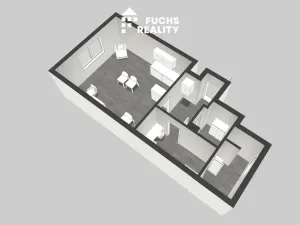 Prodej kanceláře, Lanškroun - Žichlínské Předměstí, Dobrovského, 45 m2