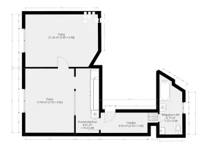Prodej bytu 2+kk, Lanškroun - Žichlínské Předměstí, Dobrovského, 60 m2