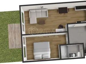 Pronájem bytu 2+kk, Praha - Chodov, Kárníkova, 49 m2