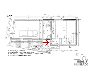Pronájem rodinného domu, Brno, Preslova, 82 m2
