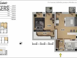 Prodej bytu 2+kk, Český Brod, Antonína Balšánka, 99 m2