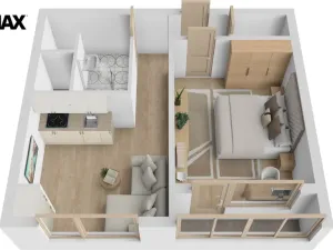 Prodej bytu 2+kk, Hradec Králové - Nový Hradec Králové, Jana Masaryka, 47 m2
