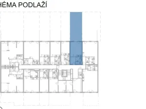 Pronájem bytu 1+kk, Brno, Komárovská, 38 m2