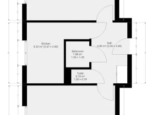 Pronájem bytu 2+1, Praha, Nad alejí, 52 m2