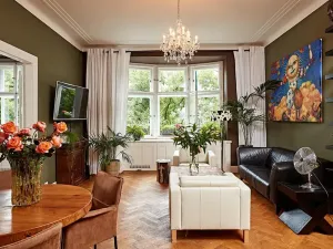 Pronájem bytu 3+1, Praha - Nové Město, Na hrobci, 105 m2