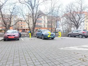 Pronájem garážového stání, Praha - Michle, Magistrů, 20 m2
