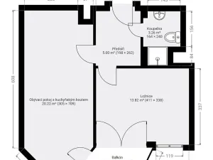 Prodej bytu 2+kk, Praha - Kyje, Lipnická, 42 m2