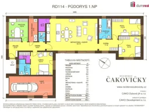 Prodej rodinného domu, Čakovičky, Dubová, 194 m2
