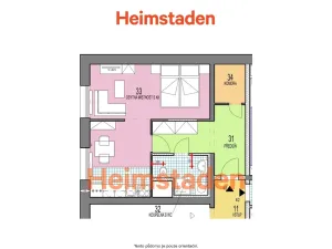 Pronájem bytu 1+kk, Horní Suchá, Stavební, 31 m2