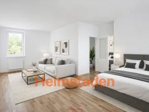 Pronájem bytu 1+kk, Ostrava - Poruba, náměstí Jana Nerudy, 48 m2