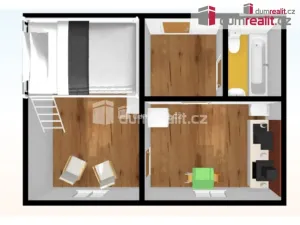 Pronájem bytu 1+1, Praha - Břevnov, Na Petynce, 25 m2