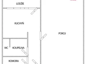 Pronájem bytu 1+1, Trutnov - Střední Předměstí, Slévárenská, 41 m2