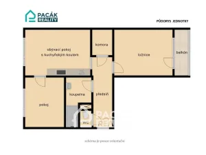 Prodej bytu 3+kk, Hranice, Na Hrázi, 58 m2