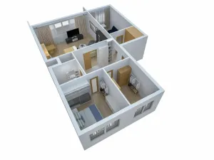 Prodej bytu 4+kk, Praha - Bohnice, Kostřínská, 103 m2