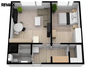 Prodej bytu 2+kk, Nový Bor - Arnultovice, Rumburských hrdinů, 43 m2