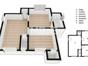 Pronájem bytu 2+1, Petrovice u Karviné - Dolní Marklovice, 86 m2