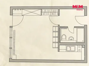 Prodej bytu 1+1, Příbram - Příbram II, Dlouhá, 31 m2