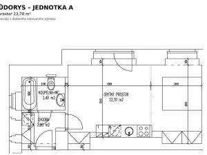 Prodej bytu 1+kk, Praha - Dejvice, Zikova, 64 m2