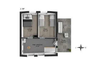 Prodej rodinného domu, Ostředek - Třemošnice, 86 m2