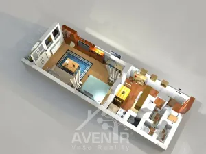 Prodej bytu 1+kk, Liberec, Nad Školou, 34 m2