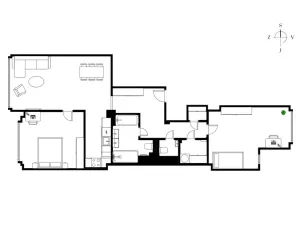 Prodej bytu 3+kk, Praha - Holešovice, Komunardů, 90 m2