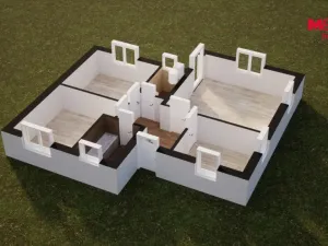 Prodej rodinného domu, Dolní Beřkovice, Horní hájek, 76 m2