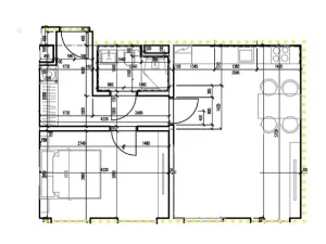 Pronájem bytu 2+kk, Praha - Žižkov, Seifertova, 46 m2