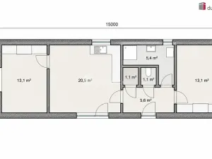 Prodej rodinného domu, Ostrov, 75 m2