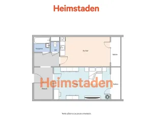 Pronájem bytu 1+1, Orlová - Lutyně, Okružní, 48 m2