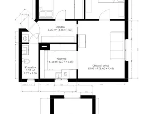 Prodej bytu 3+kk, Opava - Předměstí, Stará silnice, 57 m2