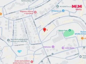 Pronájem bytu 2+1, Karlovy Vary - Drahovice, Gagarinova, 60 m2