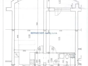 Pronájem bytu 2+kk, Hradec Králové, Štefánikova, 56 m2