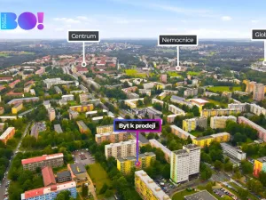 Prodej bytu 2+1, Havířov, Kosmonautů, 54 m2