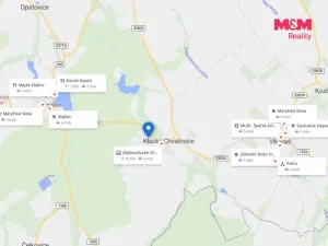 Prodej pozemku pro bydlení, Zbýšov - Klucké Chvalovice, 1060 m2