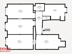 Prodej bytu 4+1, Karlovy Vary - Rybáře, nám. 17. listopadu, 105 m2