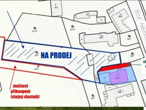 Prodej pozemku pro bydlení, České Meziříčí, Bož. Němcové, 2423 m2