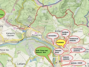 Prodej pozemku pro bydlení, Krhanice, 1555 m2