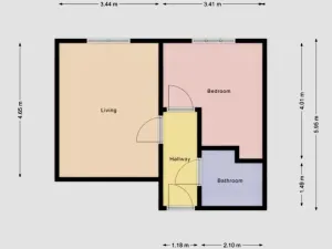 Prodej bytu 2+kk, Plzeň - Doubravka, Popelnicová, 36 m2