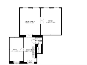 Pronájem bytu 3+kk, Praha - Karlín, U nádražní lávky, 101 m2
