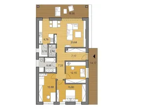 Prodej rodinného domu, Vědomice, 101 m2