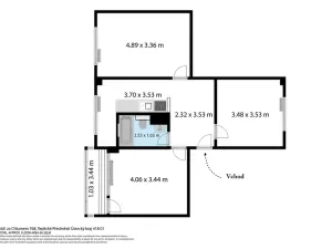 Prodej bytu 3+1, Bílina, Sídliště Za Chlumem, 63 m2